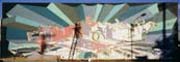 Werner "Mr.W" Skolimowski painting in 1999