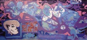 Legal Graffiti Art Painting by Werner "Mr.W" Skolimowski