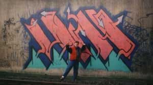 Graffiti Art in Hamburg from 1987 by Werner "Mr.W" Skolimowski