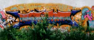 Early Graffiti Art in Hamburg by Werner "Mr.W" Skolimowski