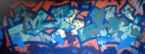 Legal Graffiti Art Mural by Werner "Mr.W" Skolimowski