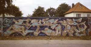Legal Graffiti Art Mural by Werner "Mr.W" Skolimowski