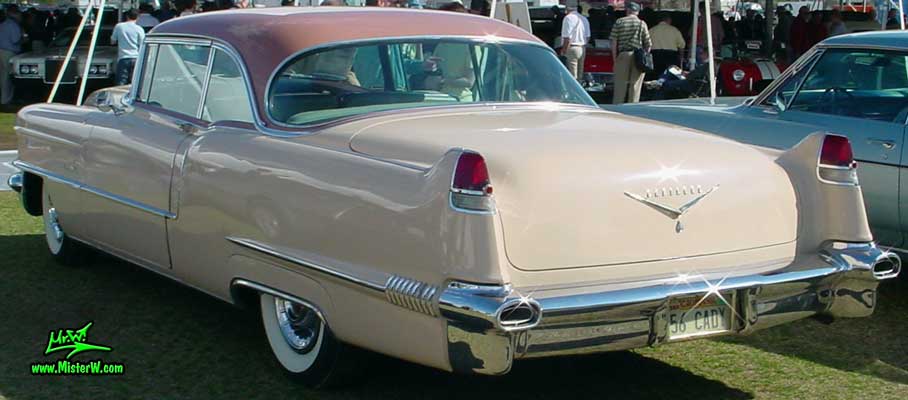 Tail Fins of a 1956 Cadillac Coupe