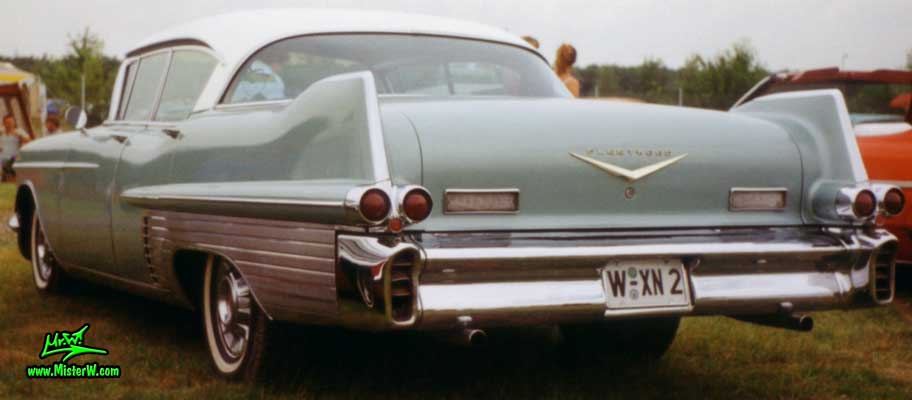 Tail Fins of a 1957 Cadillac Fleetwood 60 Special