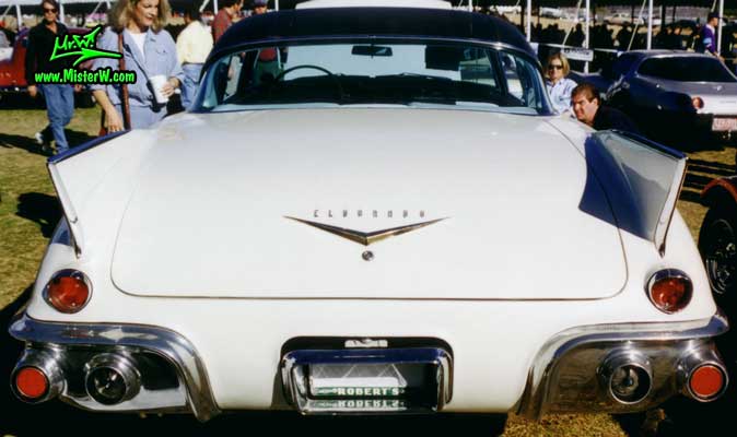 The beautifull back of a 1957 Cadillac Eldorado SeVille