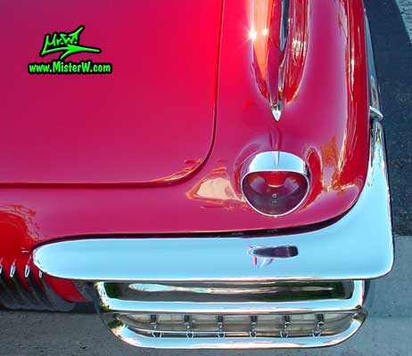 Rear Bumper of a 1958 Cadillac Eldorado Biarritz