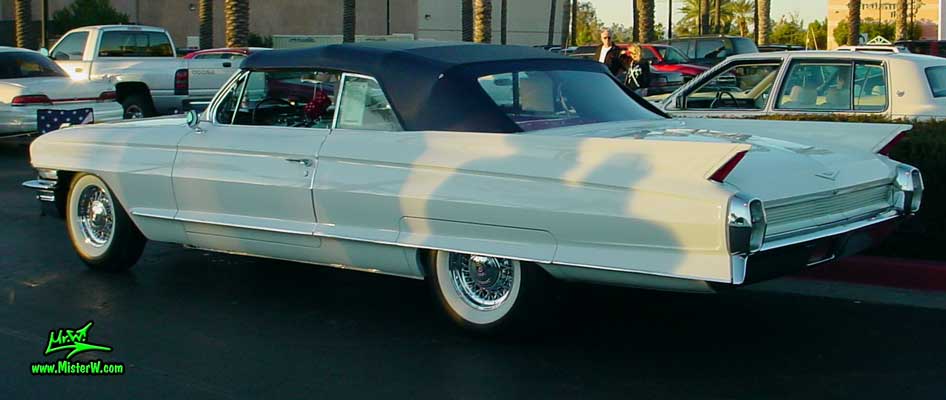 Tail Fins of a 1962 Cadillac Convertible