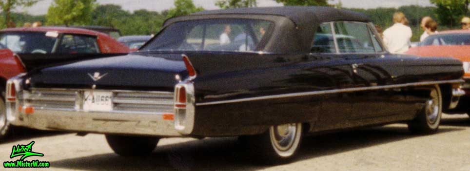 Black 1963 Cadillac Convertible