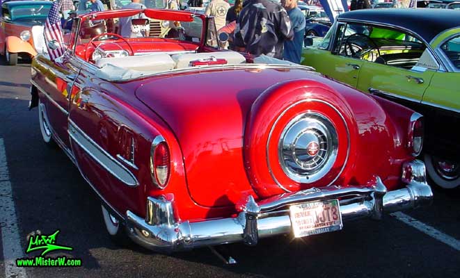 Back of a 1954 Chevrolet Convertible