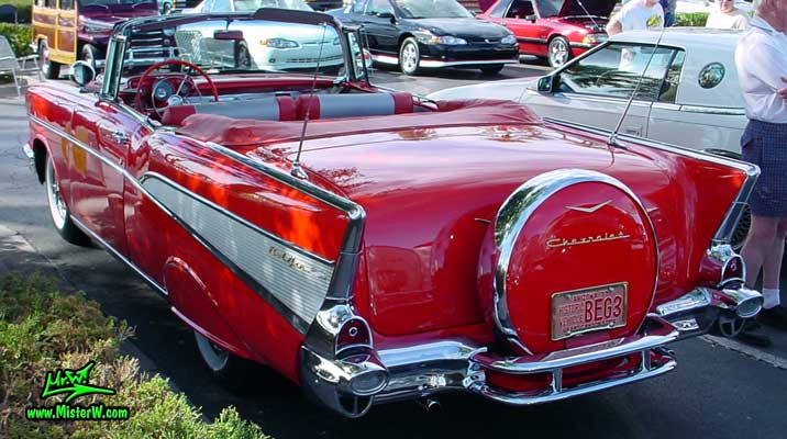 57 Chevy with Continental Kit