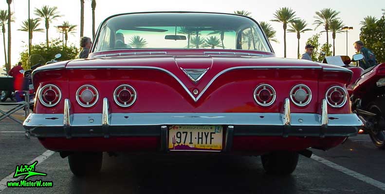 Rear of a 1961 Chevrolet Impala 2 Door Hardtop Coupe