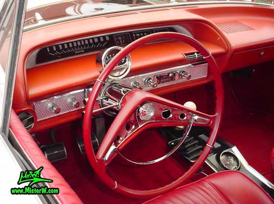 Photo of a white 1964 Chevrolet Stationwagon at the Scottsdale Pavilions Classic Car Show in Arizona. 1964 Chevrolet Odometer