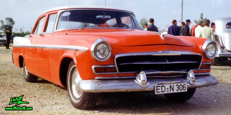 Frontview of 56 Chrysler Sedan