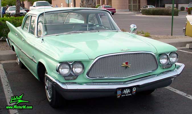 Front view of a 1960 Chrysler