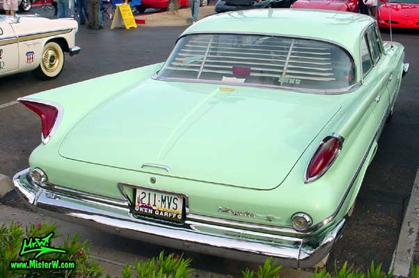 Rear view of a 1960 Chrysler
