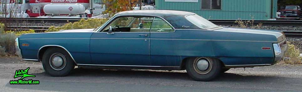 Sideview of a 1970 Chrysler Coupe