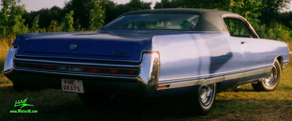 Blue 1972 Chrysler Coupe