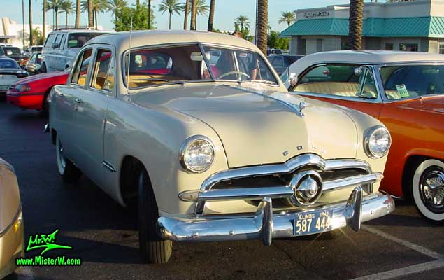grey 1949 Ford Sedan