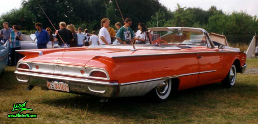 1960 Ford Sunliner Convertible Tail Fins