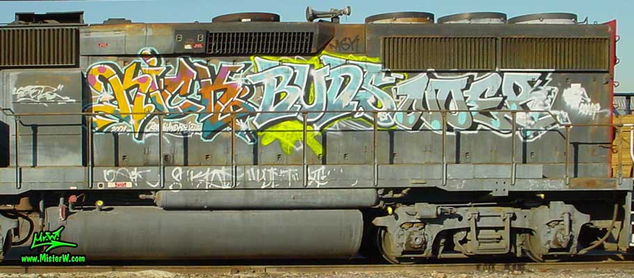 Kick Buds Noer Freight Train Graffiti