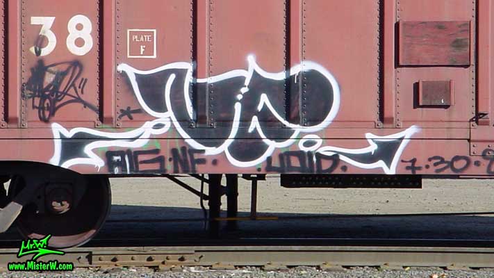NF Freight Train Graffiti