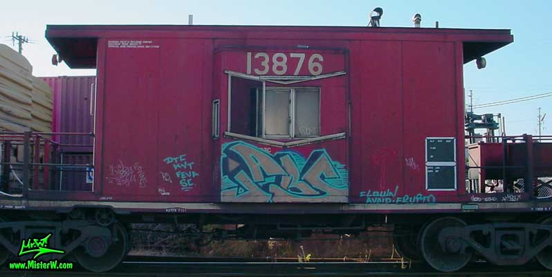 Jabs Freight Train Graffiti