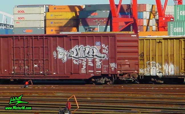 Diar Freight Train Graffiti