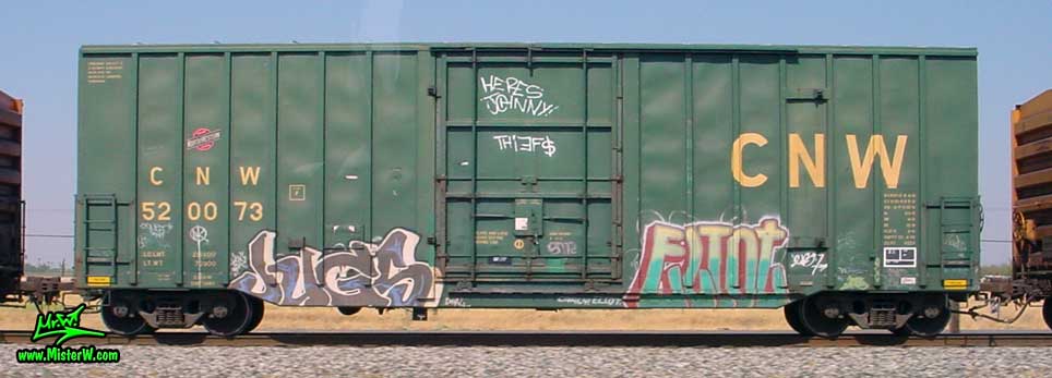 Jugs Eliot Freight Train Graffiti