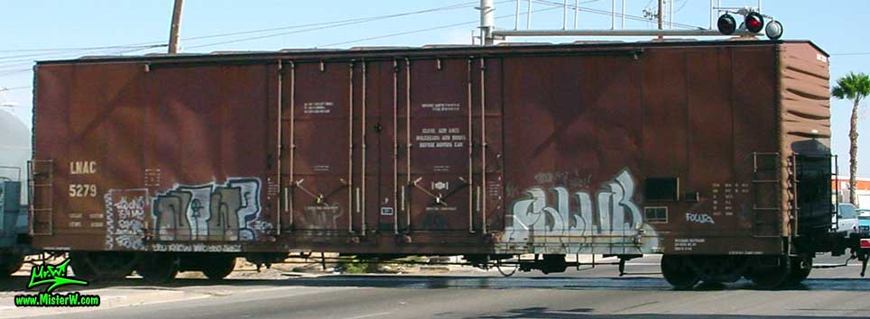 NOW Now Freight Train Graffiti
