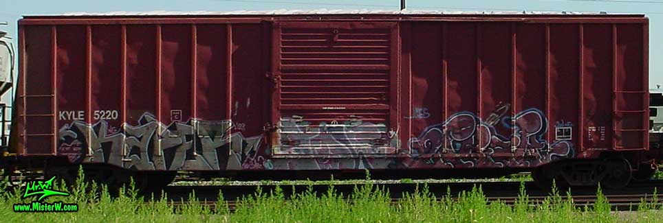 KaPER 21RaK Kaper 21 Rak Freight Train Graffiti