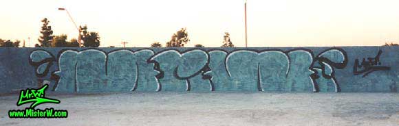 Graffiti Bubble Mr.W. Bubble