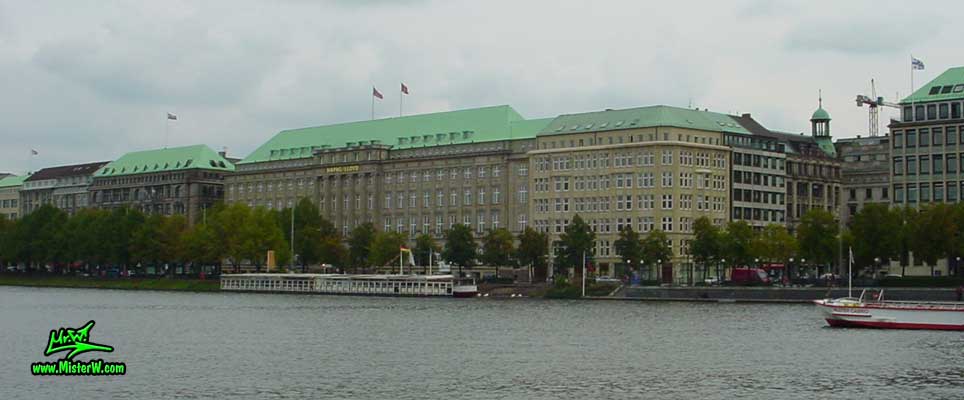 The Hapag-Lloyd-Haus at the Alster in Hamburg
