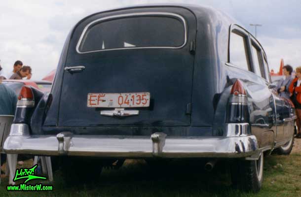 51 Caddy Hearse Rearview