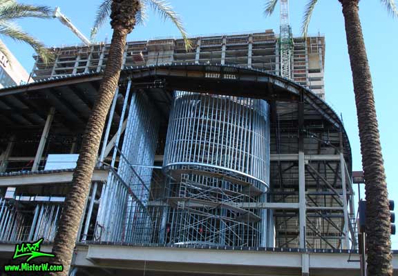 Photo of the Sheraton Phoenix Downtown construction site in August 2007 Sheraton Phoenix Downtown construction site