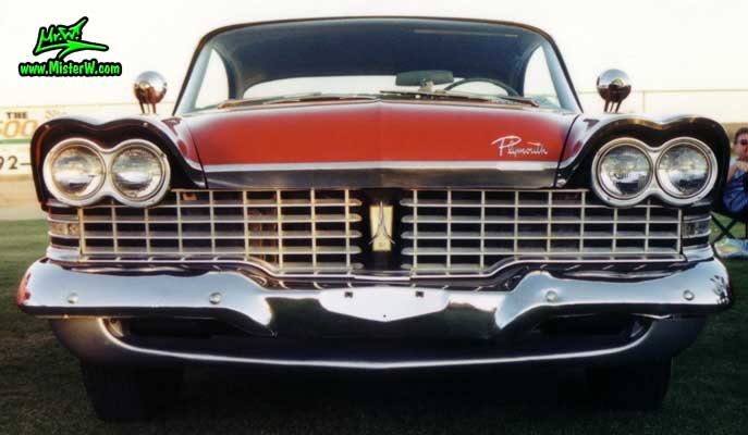 1959 Plymouth Chrome Grill