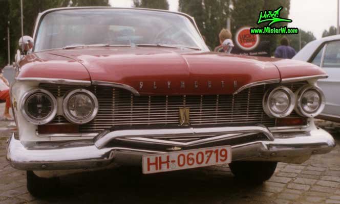 1960 Plymouth Fury Chrome Grill