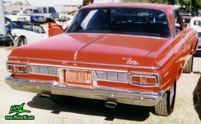 Rearview of a 1964 Plymouth Fury Coupe
