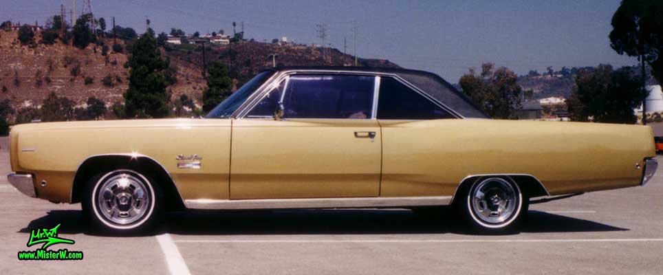 Sideview of a 1968 Plymouth Sport Fury Coupe