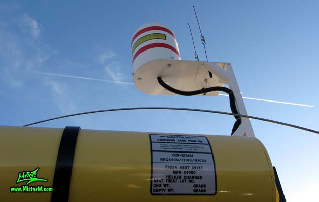 Photo of a red & white Pontiac Bonneville Ambulance at the Scottsdale Pavilions Classic Car Show in Arizona. Ghostbuster Marine Radome of a 72 Pontiac Pontiac Bonneville Ambulance