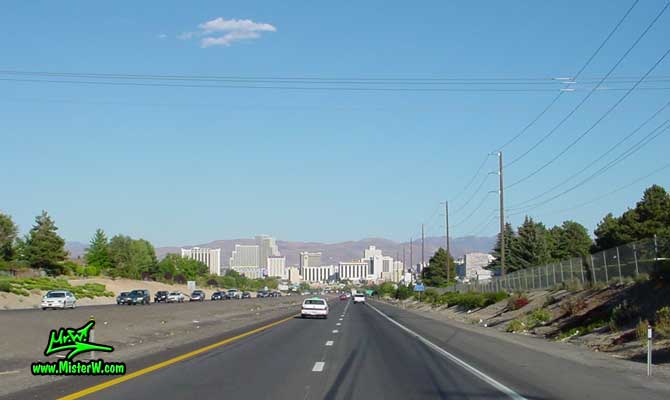 I-80 & Downtown Reno