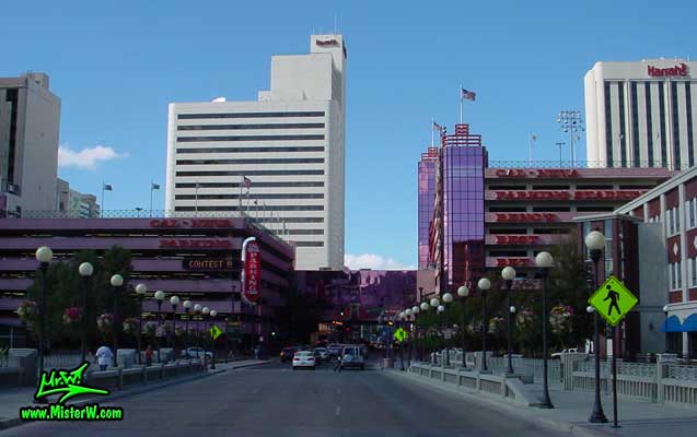 The Harrah's Casino Hotel in Reno, Nevada