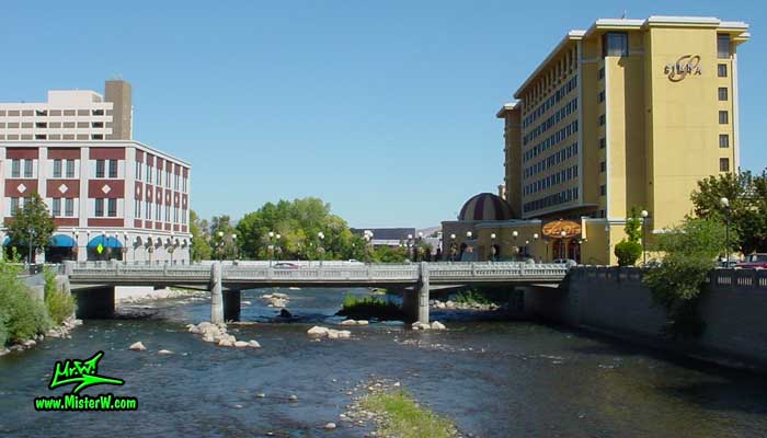 The Truckee River in Reno, Nevada