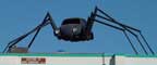 VW Beetle turned into a Volkswagen Bug Spider Sculpture in Reno, Nevada