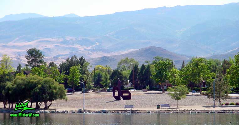 Virginia Lake in Reno, Nevada