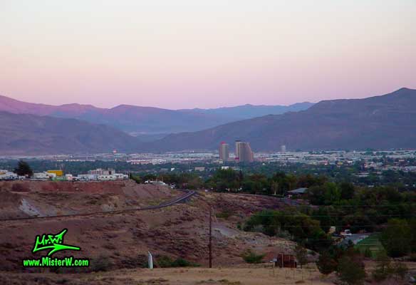 Sunset Skyline of Sparks, Nevada
