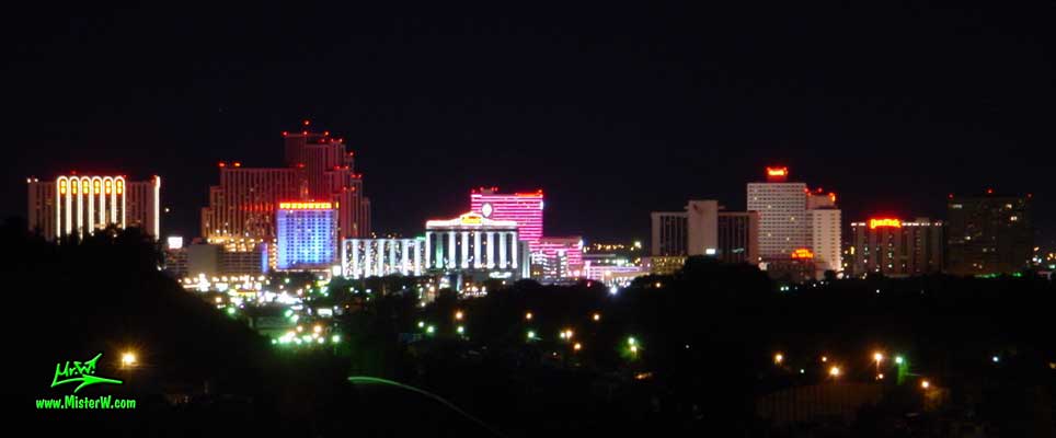 Reno at night