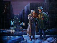 Painting by Wanda Riske