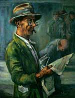 Painting by Wanda Riske