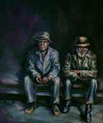 Painting by Wanda Riske
