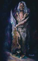 Painting by Wanda Riske